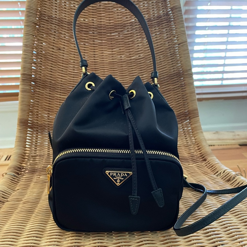 Prada Duet Bucket Bag